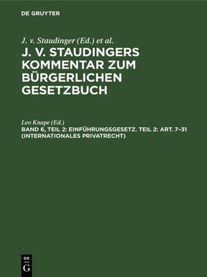 cover image of Einführungsgesetz. Teil 2